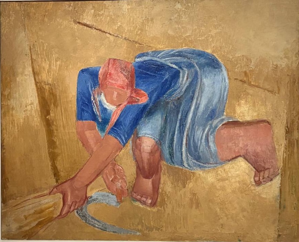 Картина «Жница» Вячеслава Пакулина
