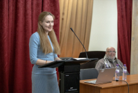 Ольга Сичкарь и Евгений Попов