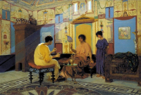 Степан Бакалович. Соседки. Сцена из римской жизни. 1885