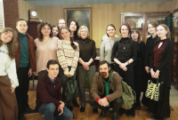 Студенты Литинститута в Доме-музее А.И. Герцена