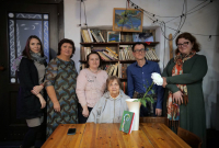Галина Ивановна Седых со своими учениками