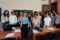 Переводчики Литинститута и Клауида Скандура