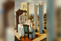 Giorgio De Chirico. Conversation among the Ruins, 1927