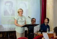 Елена Анисимова, Сергей Казначеев, Евгений Богачков / Фото: Арина Депланьи