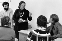 Лариса Васильева на творческом семинаре. 1980-е годы. Фото ИТАР-ТАСС